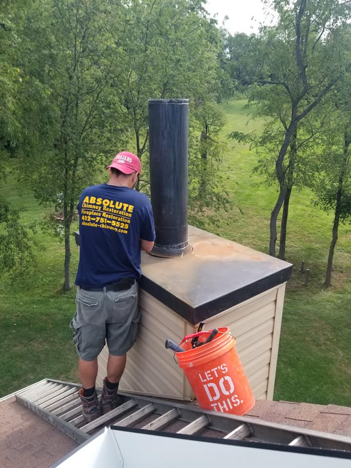 Chimney Chase Cover Removal