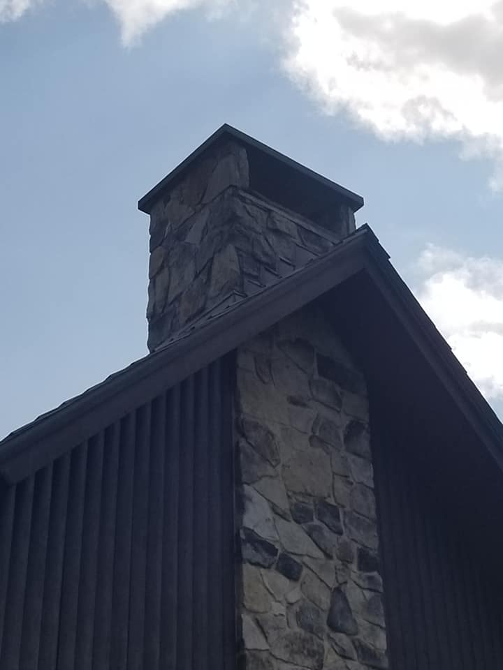 Stone Veneer Damage Repaired